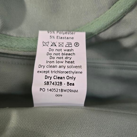 House of CB Bea Olive Floral Draped Corset Size Large+ Plus Cup - Picture 8 of 9